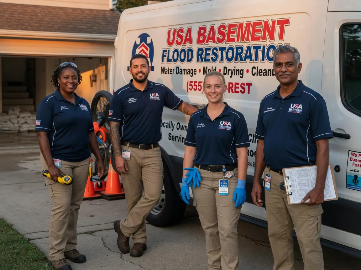 Basement Flood Cleanup company in Parkersburg, IL